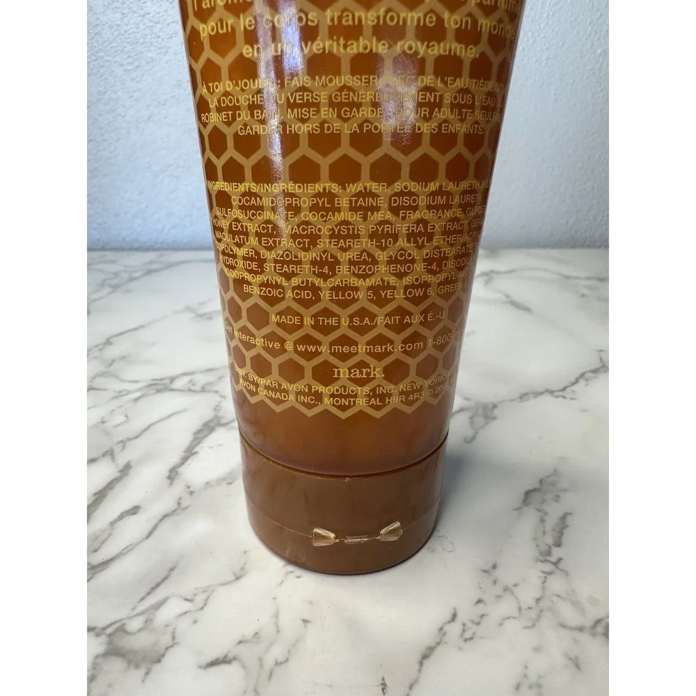 2005 Avon Mark. Honey Royale Bath And Shower Dip. 6.7oz/200ml. Discontinued‎